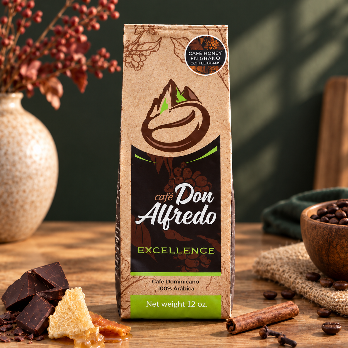 Café Don Alfredo - EXCELLENCE - Honey